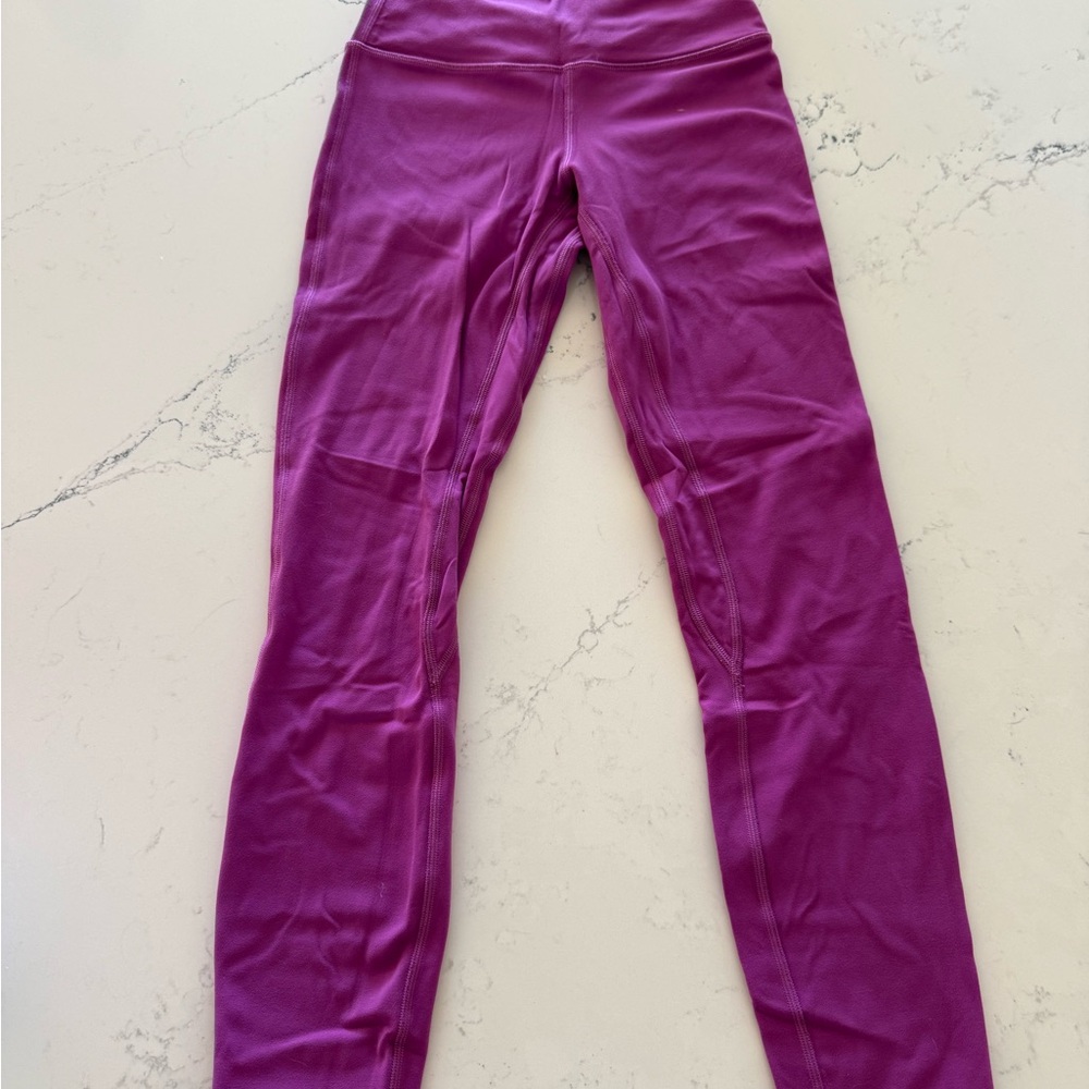 Lululemon Athletica Women's Vibrant Magenta Leggings